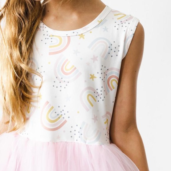 Mila & Rose Over the Rainbow Tank Tutu Dress - Picture 2 of 5